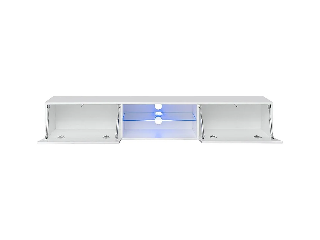 Ensemble meubles de salon SWITCH XXI design, coloris gris brillant.