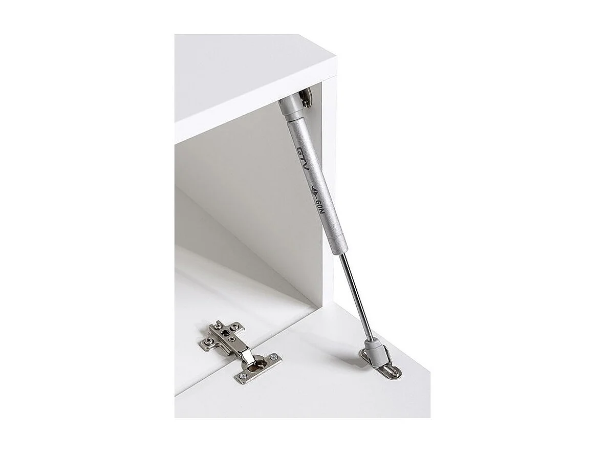 Ensemble meubles de salon SWITCH XXIII – LED – Noir et Chêne – Design suspendu