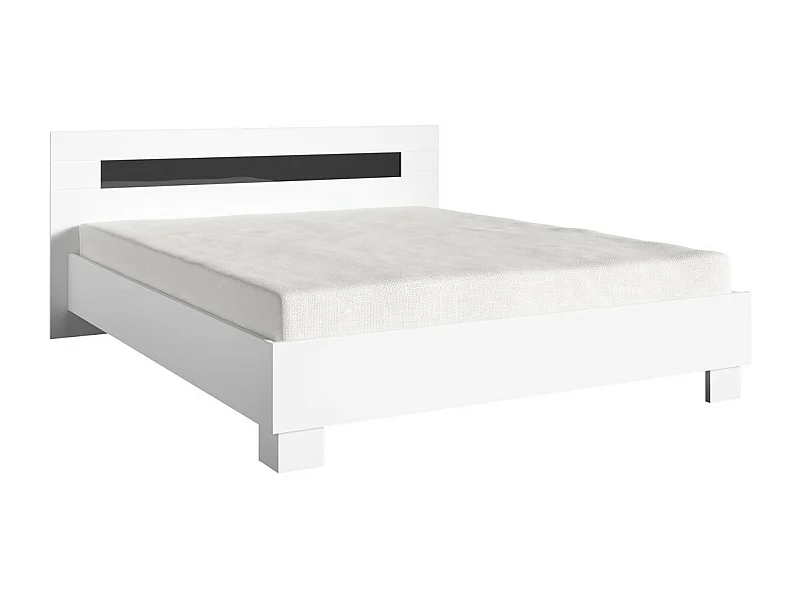 Cama DUBLIN Blanca – 140 x 190 cm