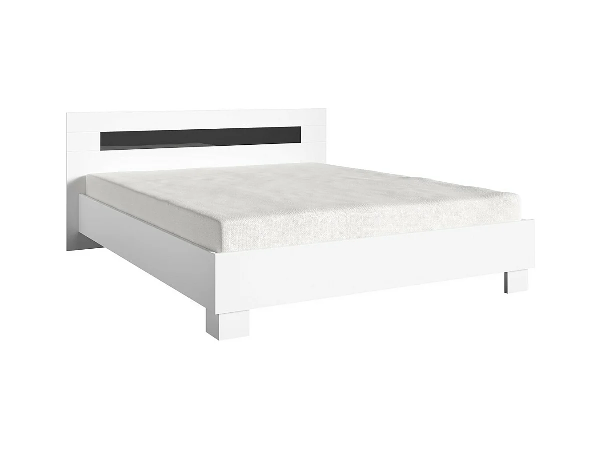 Letto DUBLIN Bianco - 160 x 200 cm