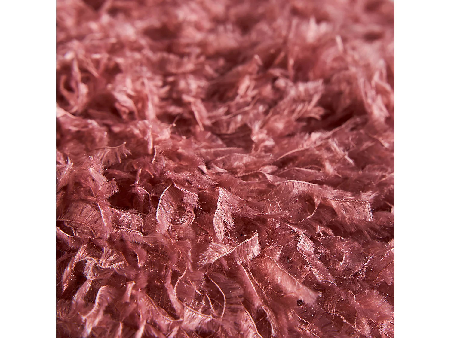 Coussin en polyester rose 33x33x9 cm