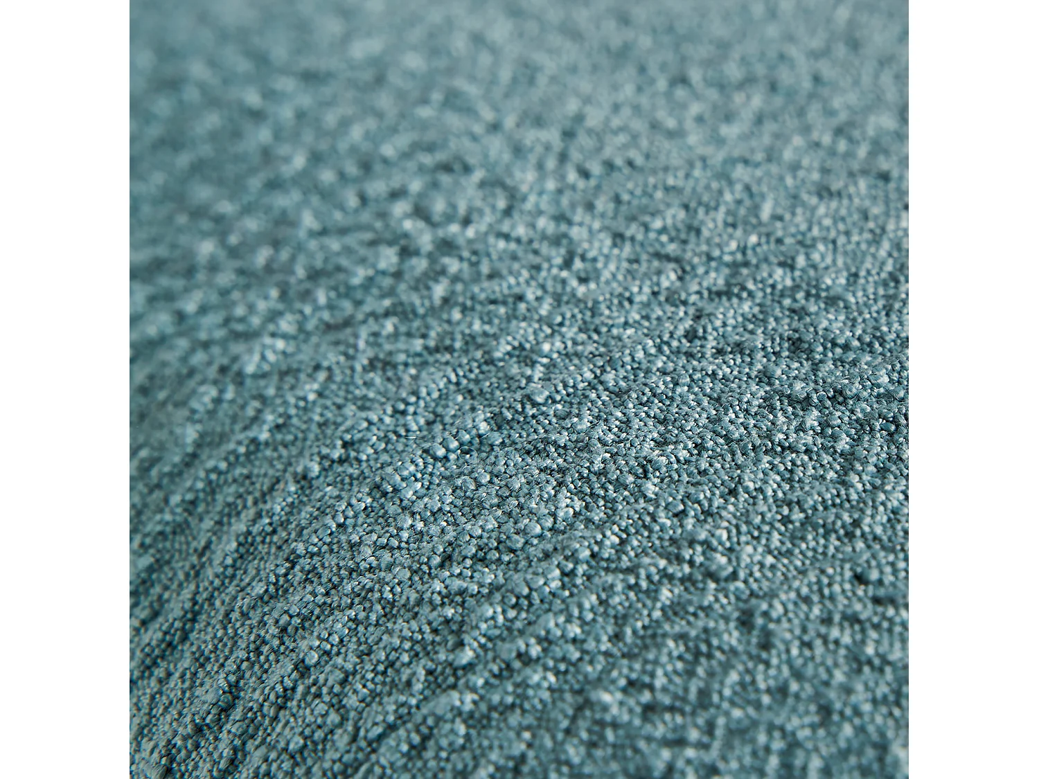 Cojín de poliéster en color azul de 42x42x10cm