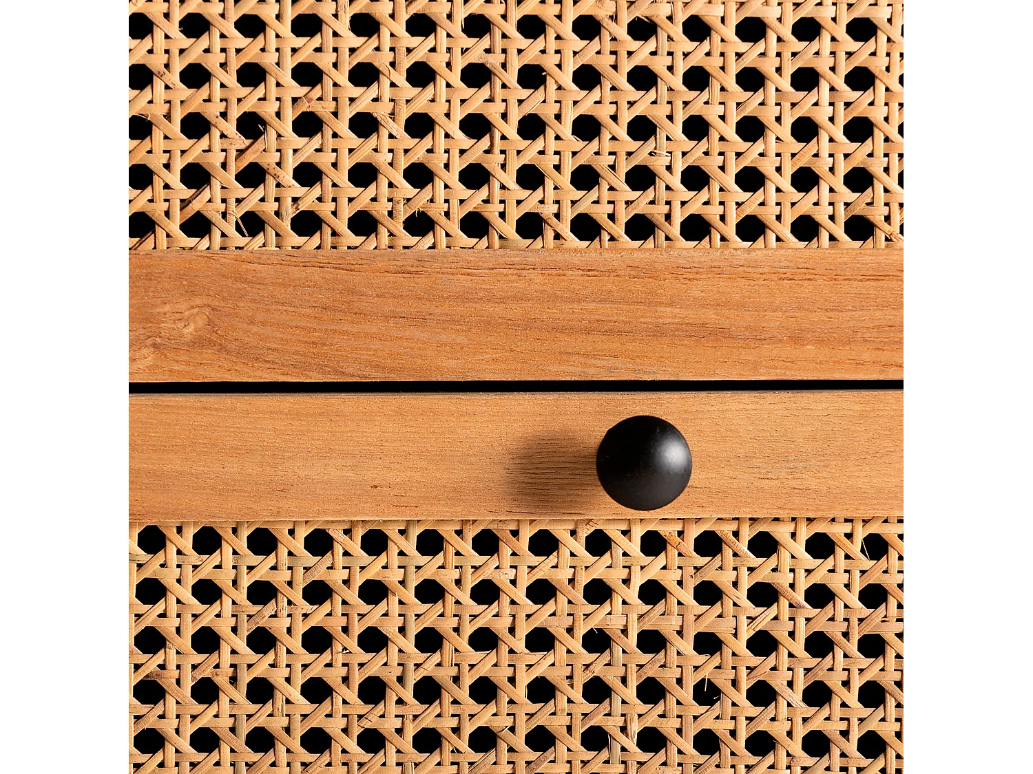 Commode en fer marron 100x40x94 cm