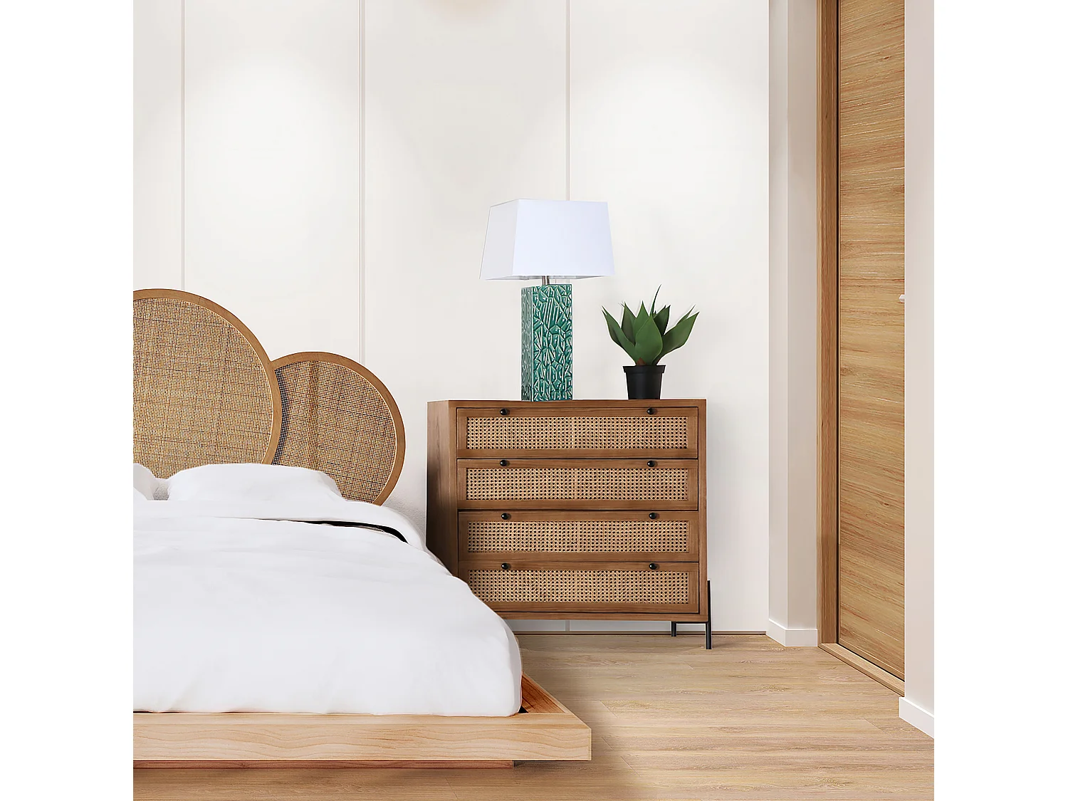 Commode en fer marron 100x40x94 cm