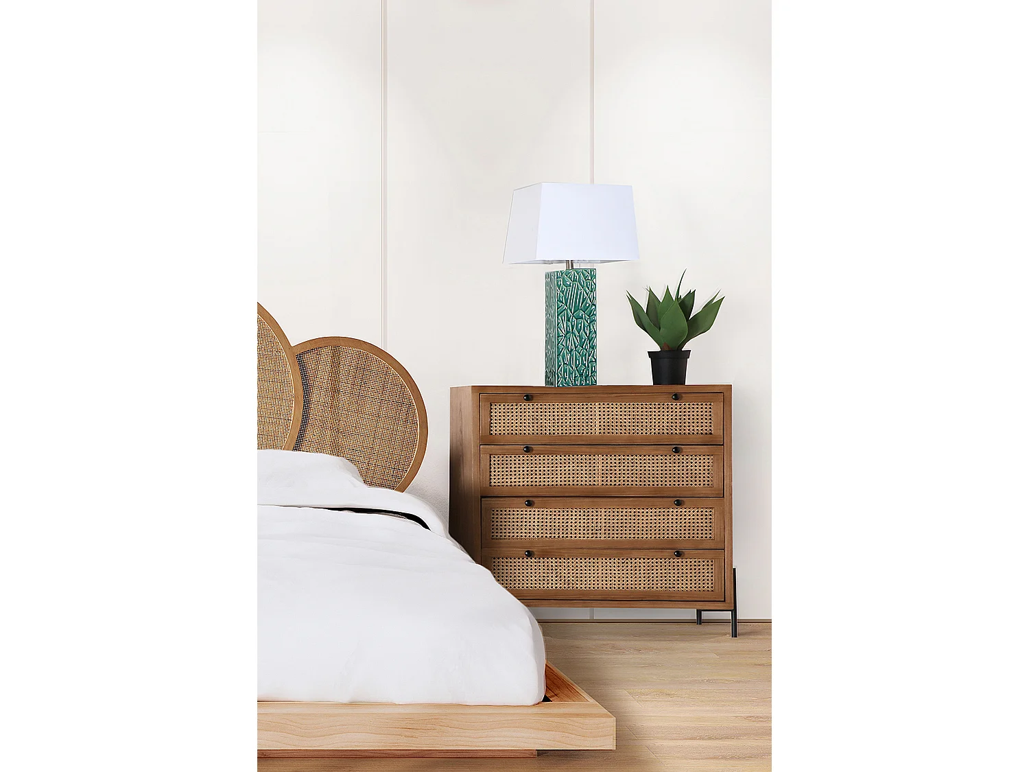 Commode en fer marron 100x40x94 cm