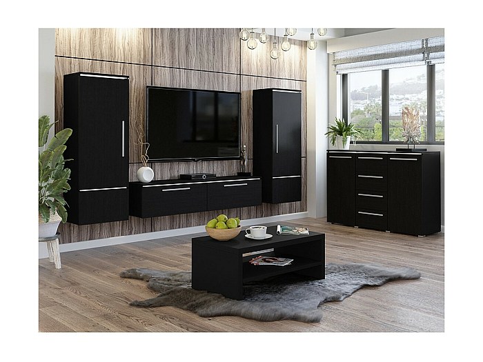 Ensemble de meubles NERO en rotin marron REF 3039