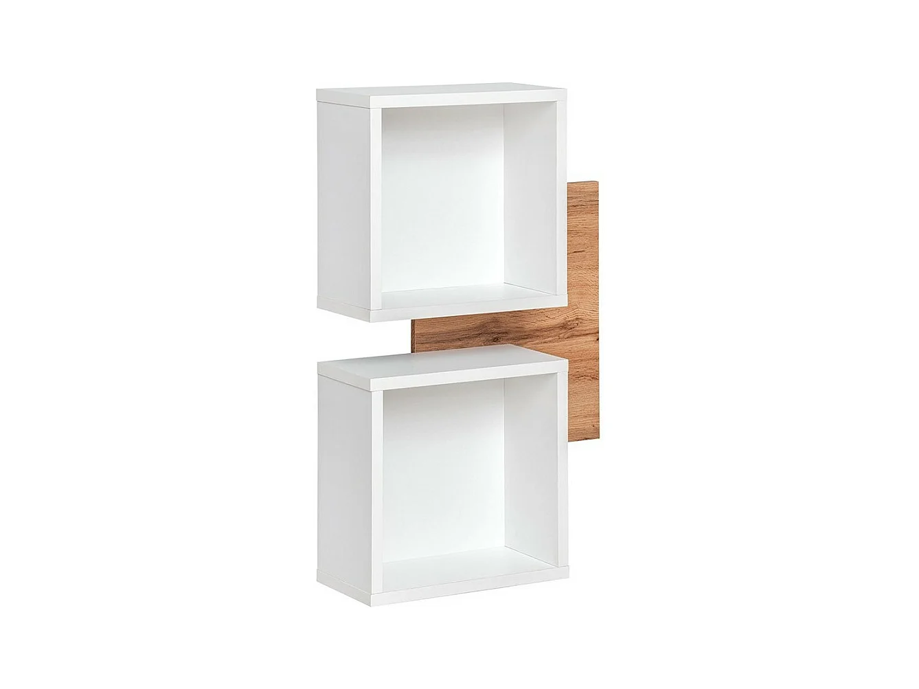 Halmeubel TORTH 3 – Complete set – Kleur eiken en wit – Modern en functioneel design