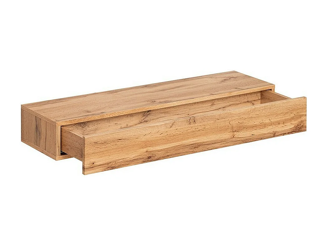 Eingangsmöbel TORTH 3 - Komplettset - Farbe Eiche und Weiß - Modernes und funktionales Design