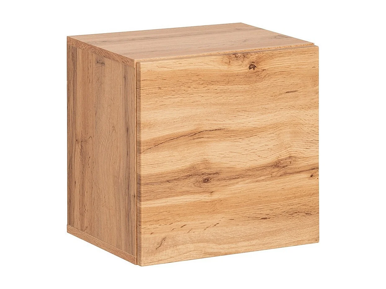 Eingangsmöbel TORTH 3 - Komplettset - Farbe Eiche und Weiß - Modernes und funktionales Design