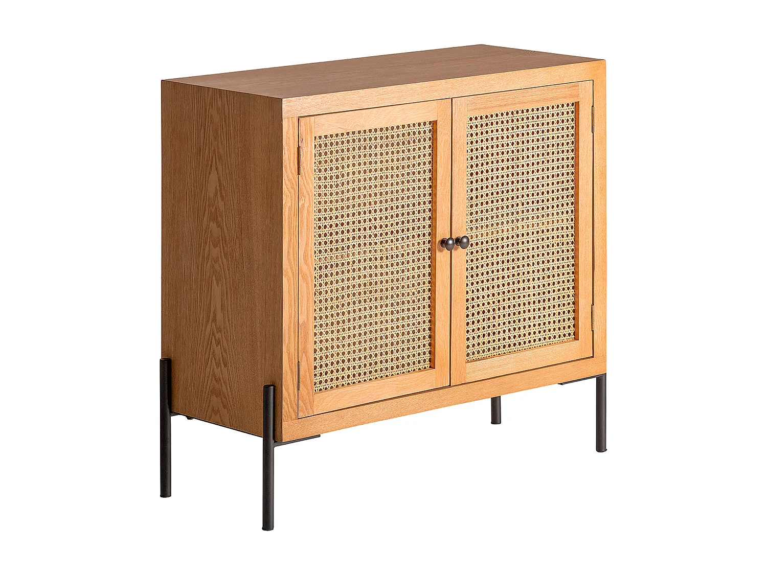 Console en fer marron 80x35x75 cm