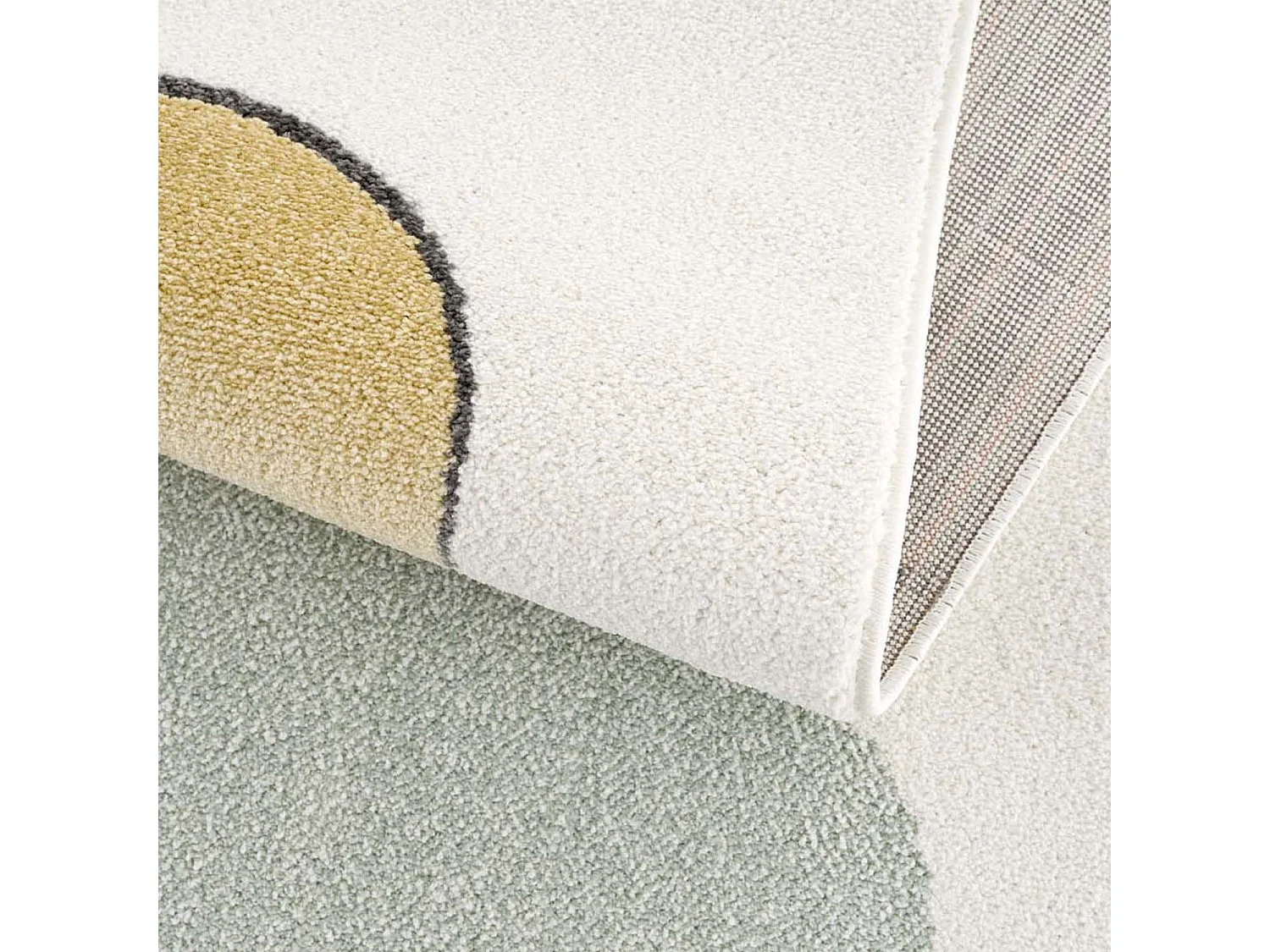 Tapis pour chambre d'enfant Crème Motif Fille 120x160cm