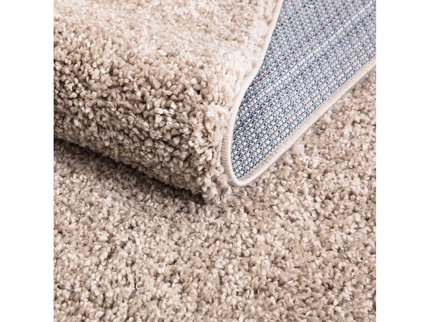 Tapis à Poils Longs SOFTY Sable 133x190cm