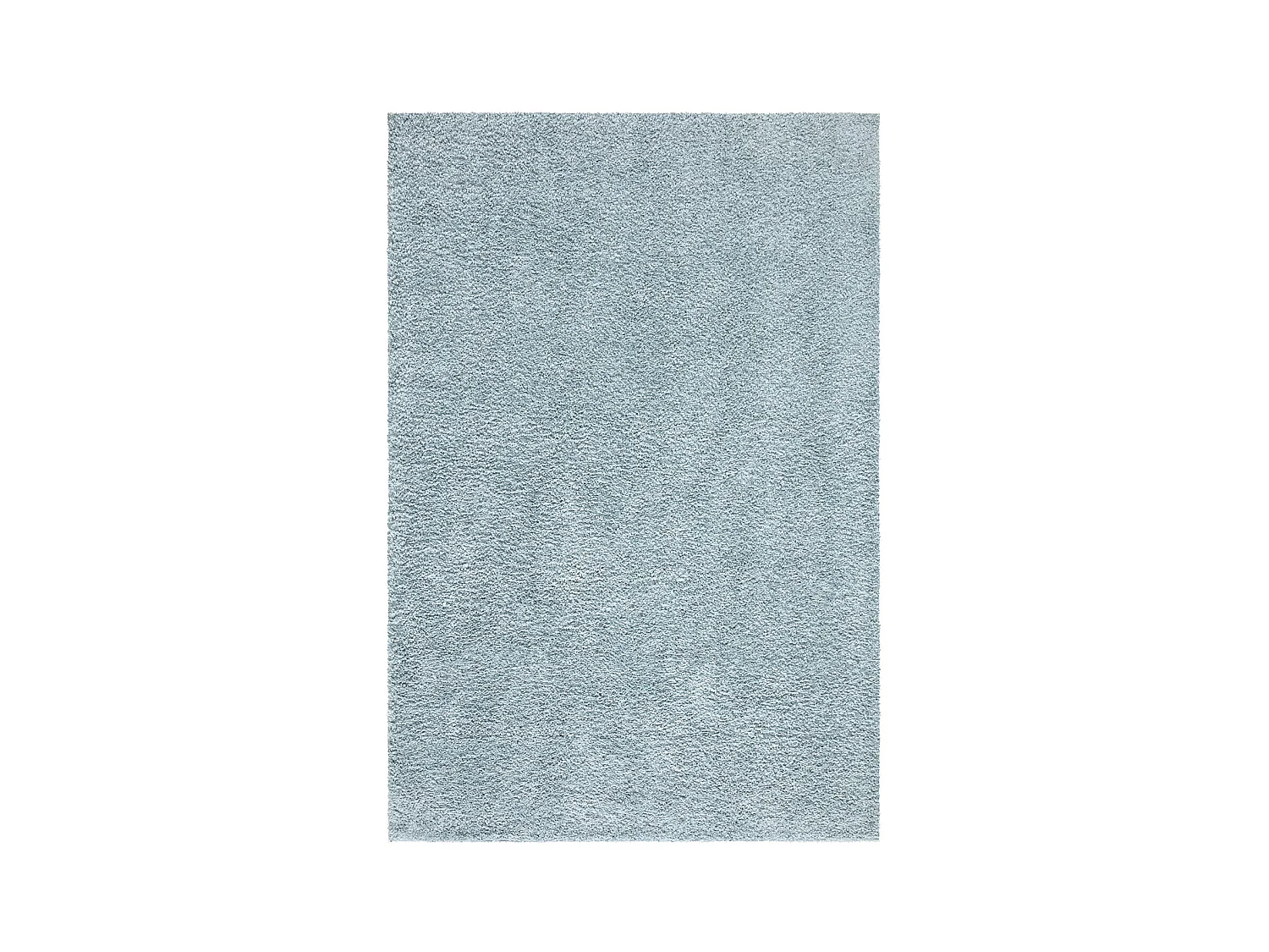Tapis à Poils Longs SOFTY Bleu Azur 133x190cm
