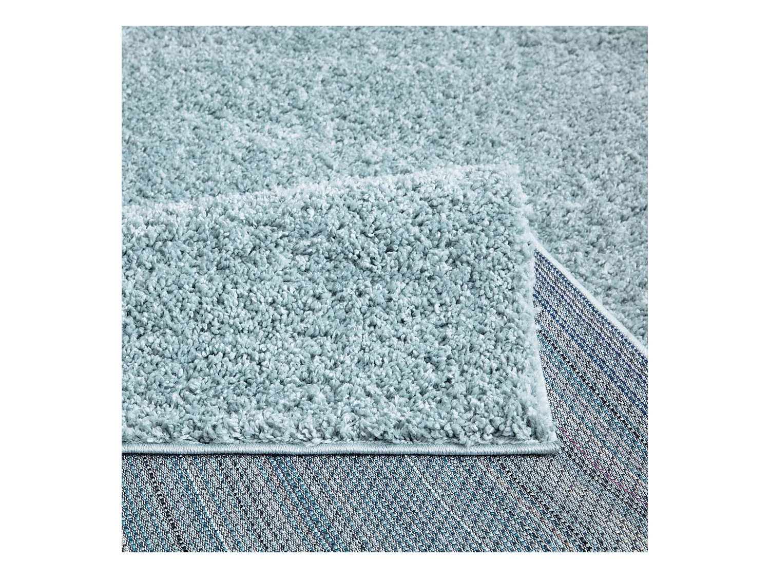 Tapis à Poils Longs SOFTY Bleu Azur 160x230cm