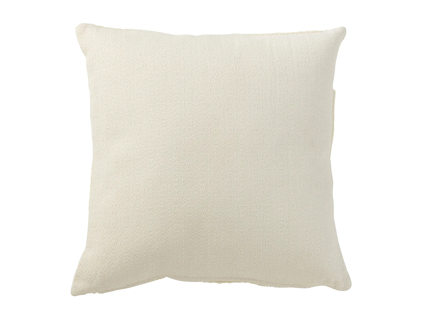 Coussin Déco "Géométrique" 43x43cm Jaune Clair