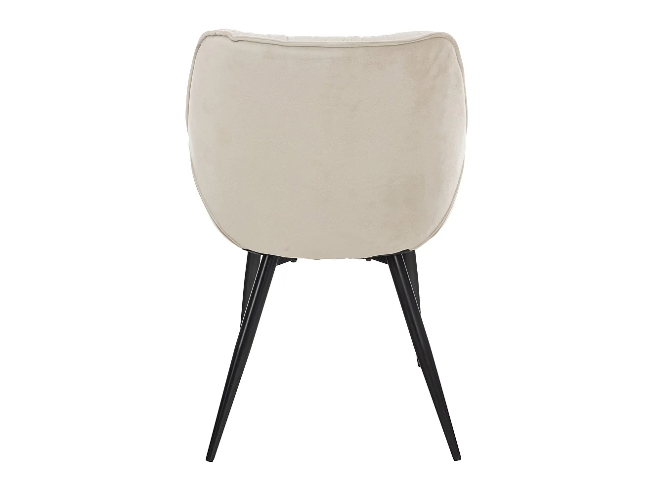 Chaise de coiffeuse salon crème 58 x 67 x 82 cm FAL10529