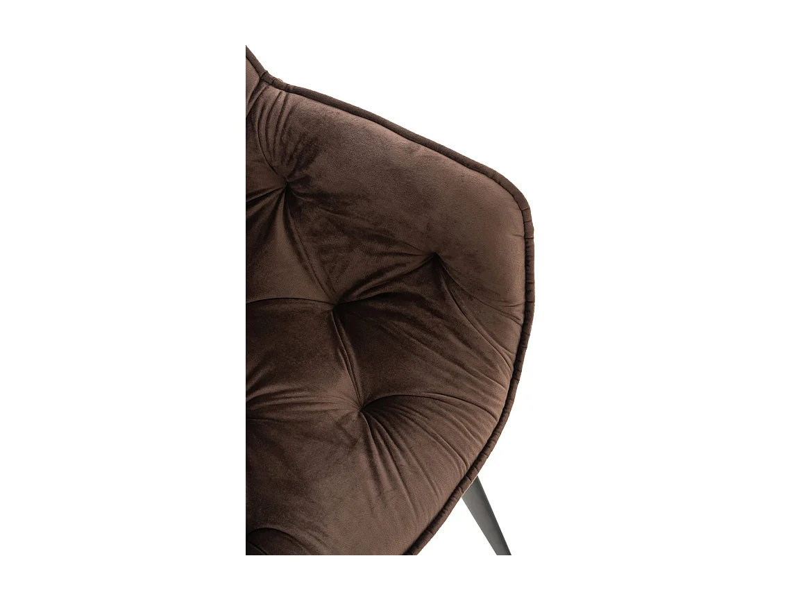 Chaise de coiffeuse salon marron 58 x 67 x 82 cm FAL10533