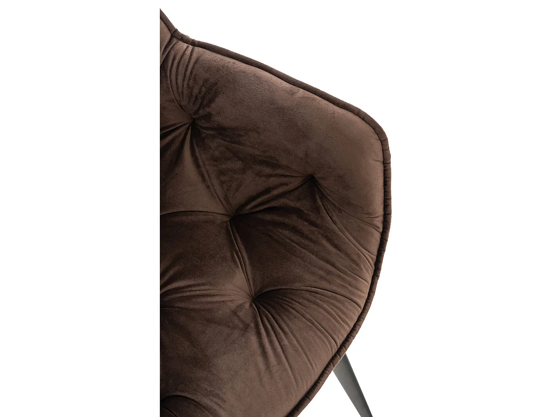 Chaise de coiffeuse salon marron 58 x 67 x 82 cm FAL10533