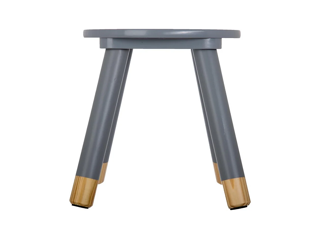 Tabouret "Douceur" 26cm Gris