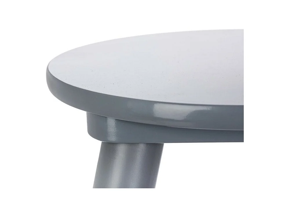 Tabouret "Douceur" 26cm Gris