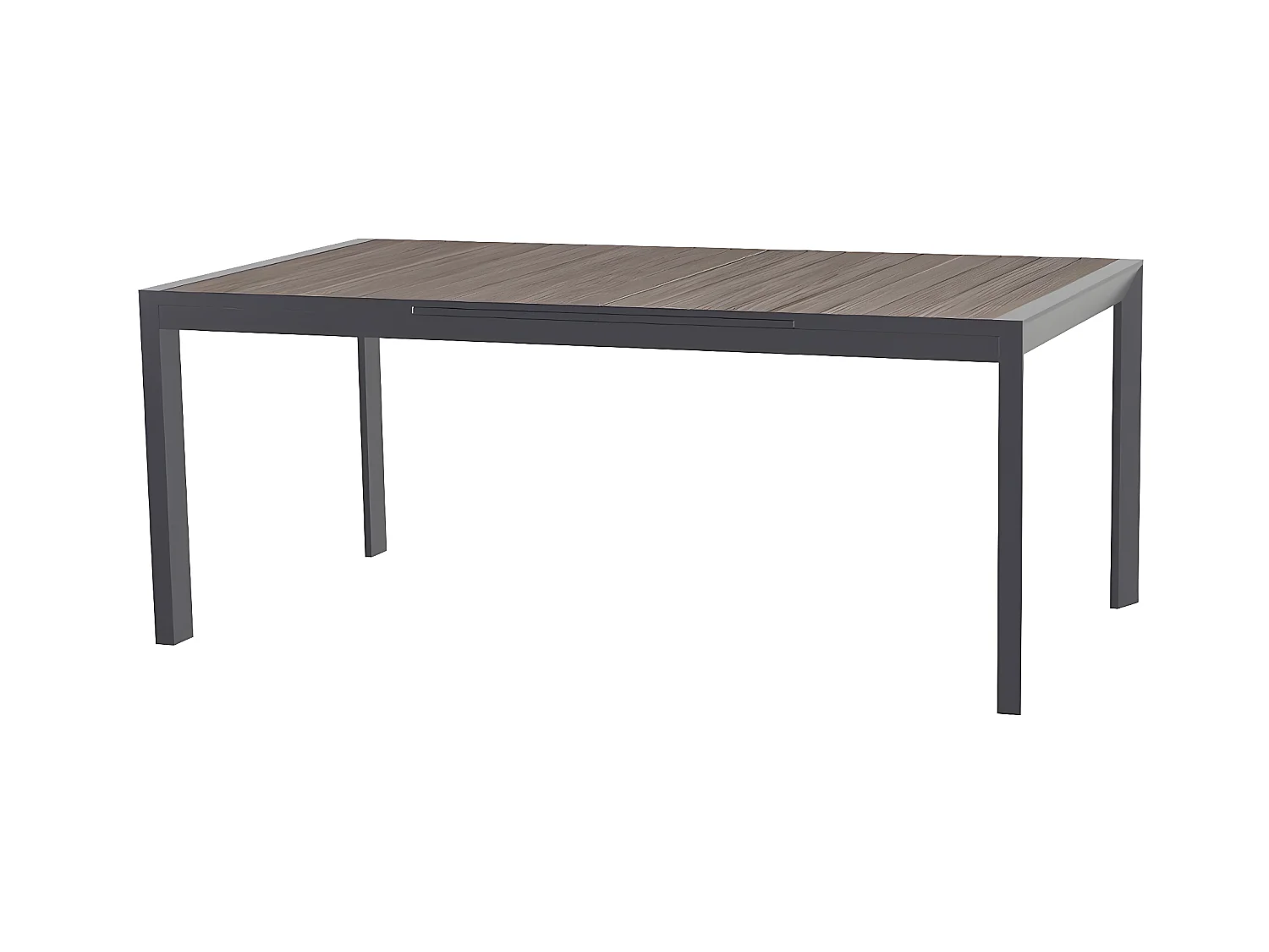 Table de jardin rectangulaire aluminium Evasion 6/10 places - Hespéride