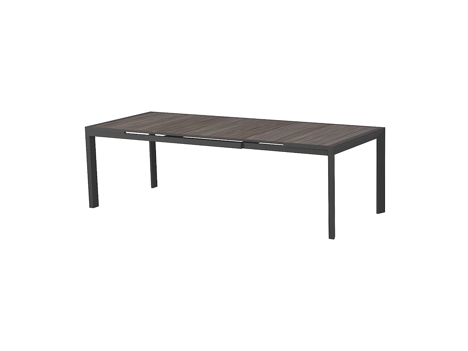 Table de jardin rectangulaire aluminium Evasion 6/10 places - Hespéride