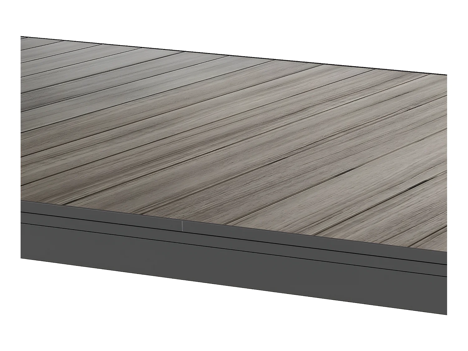 Table de jardin rectangulaire aluminium Evasion 6/10 places - Hespéride