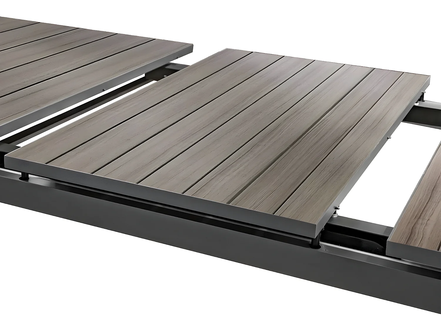 Table de jardin rectangulaire aluminium Evasion 6/10 places - Hespéride