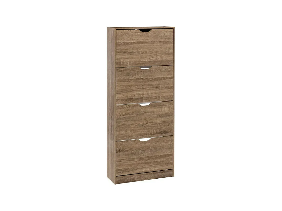Range-Chaussures 4 Tiroirs "Mix Modul" 155cm Naturel