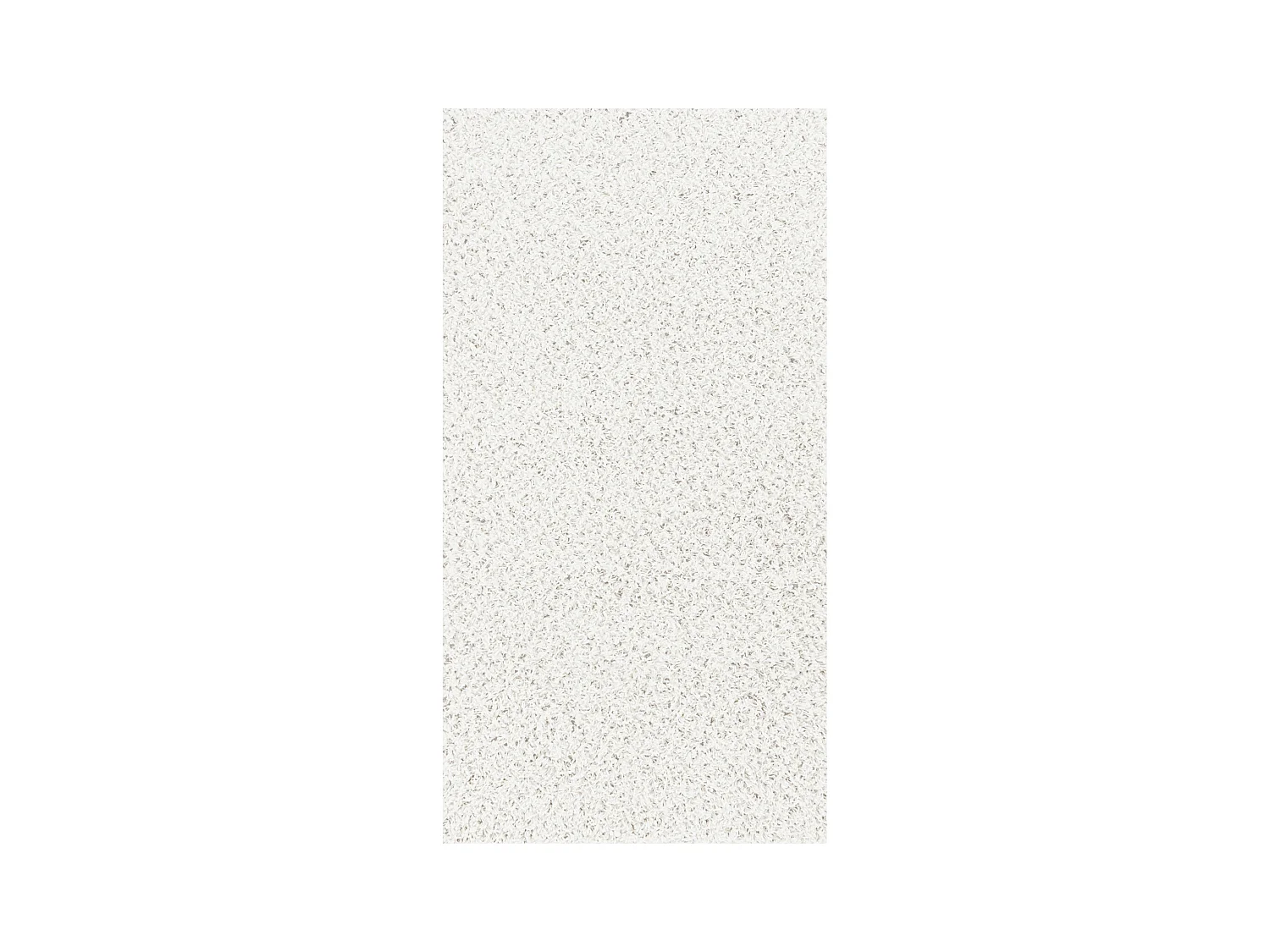Zacht Hoogpolig Shaggy Tapijt - Wit - 80x150cm - LILLY
