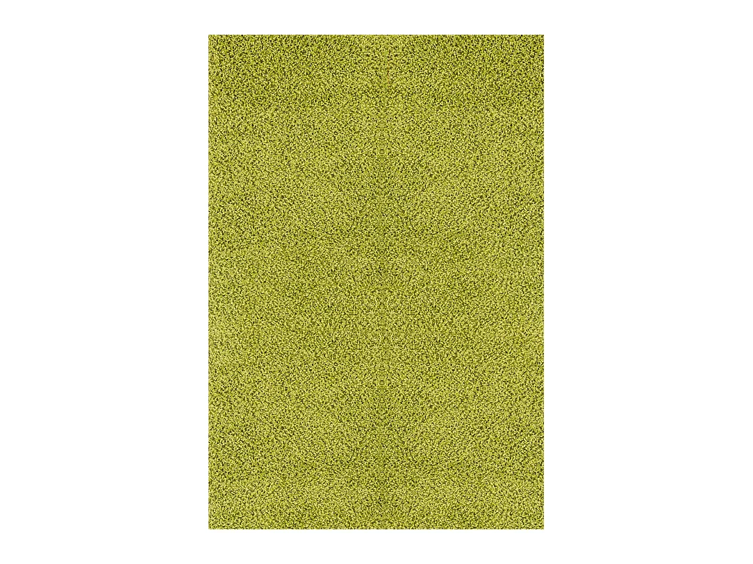 Tapis Shaggy Uni - Vert - 100x200cm - LILLY