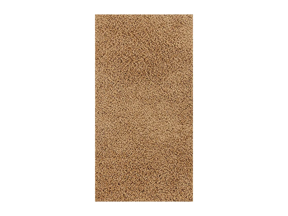 Zacht Hoogpolig Shaggy Tapijt - Bruin - 80x150cm - LILLY