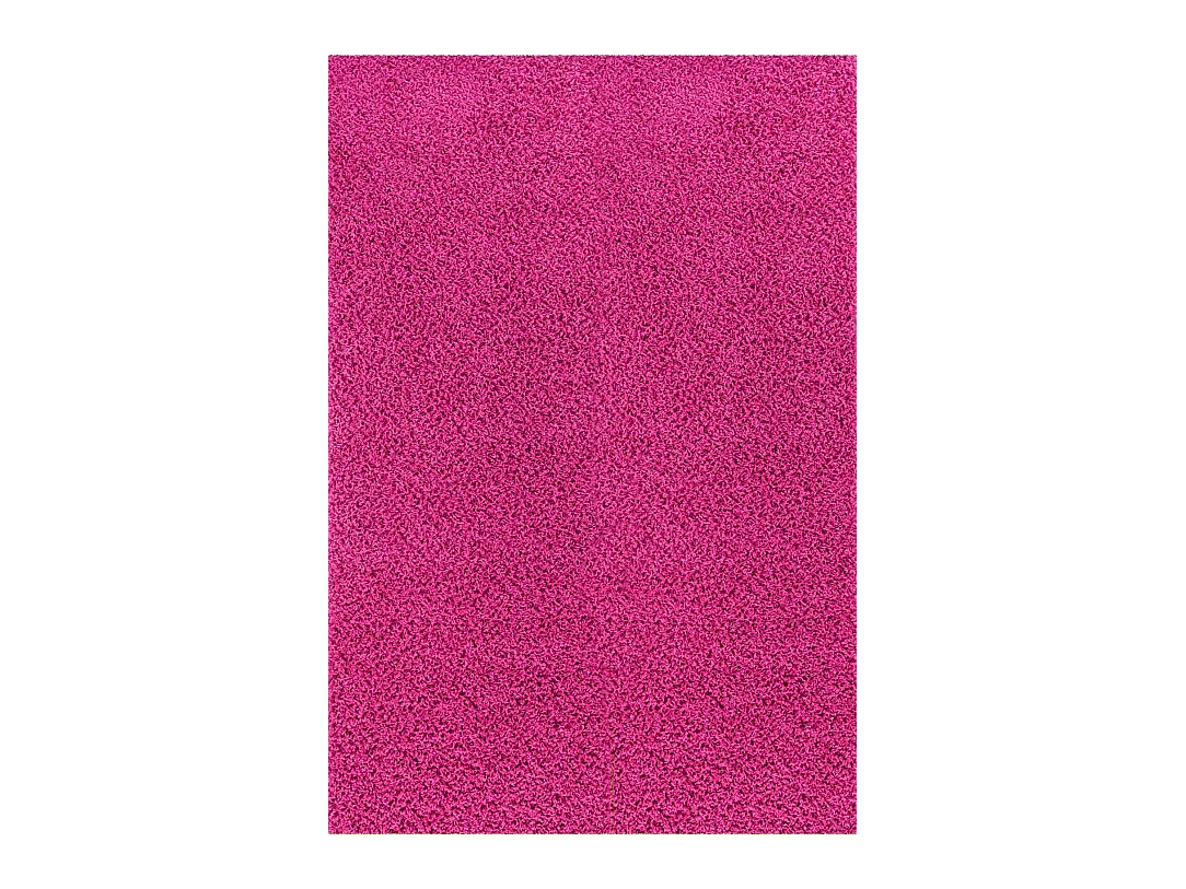 Tapis Shaggy Uni - Fuschia - 100x200cm - LILLY