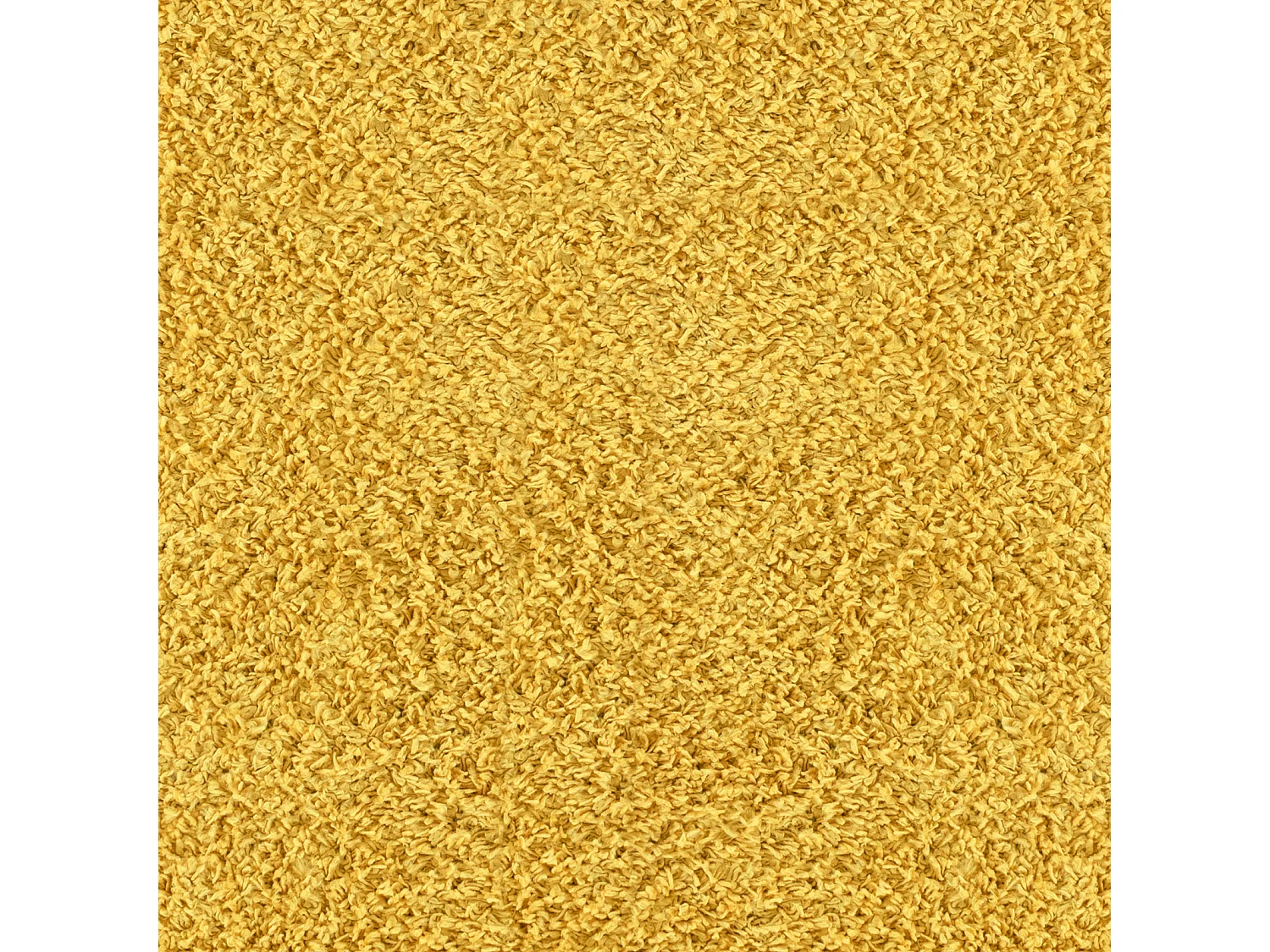 Tapis Shaggy Uni - Jaune - 160x220cm - LILLY