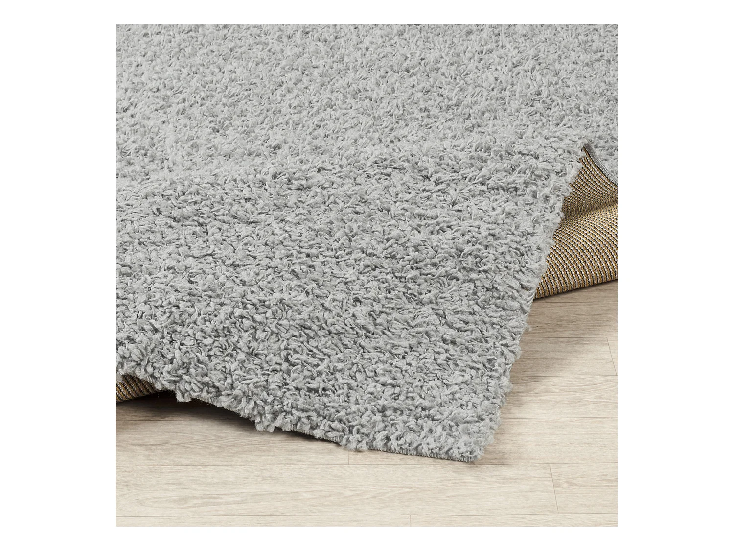 Tapis Shaggy Uni - Gris - 200x290cm - LILLY