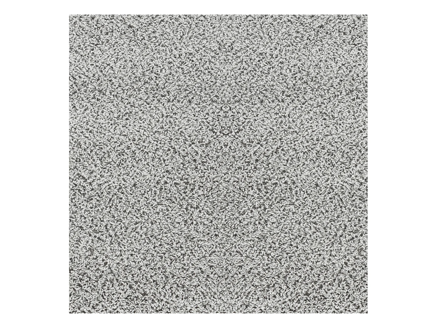 Alfombra Redonda Shaggy Moderna - Gris - Ø 160cm - LILLY