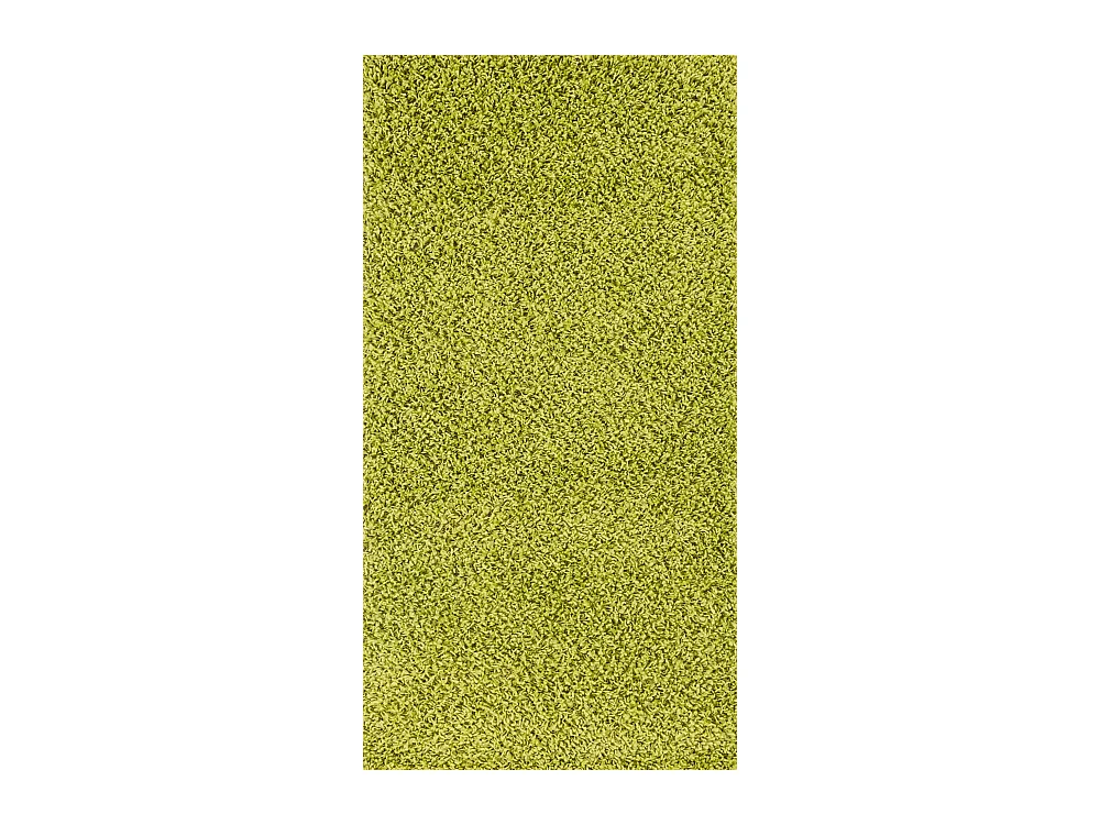 Tapis Shaggy Uni - Vert - 80x150cm - LILLY