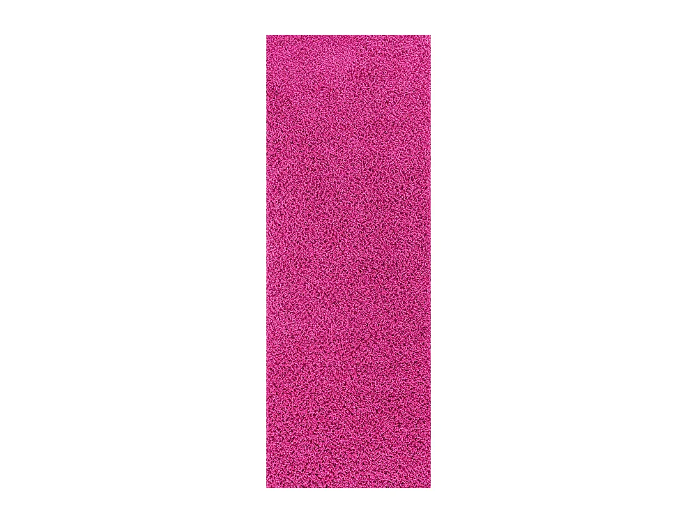 Tappeto per Corridoio Shaggy Moderno - Fucsia - 80x220cm - LILLY