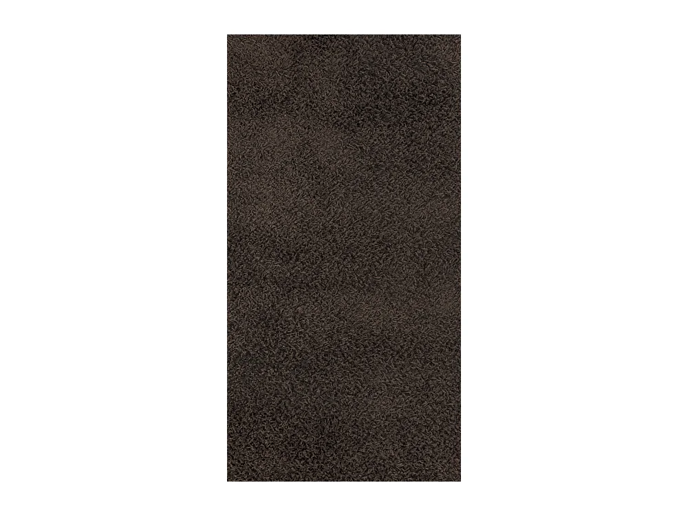 Tapis Shaggy Uni - Marron Foncé - 80x150cm - LILLY