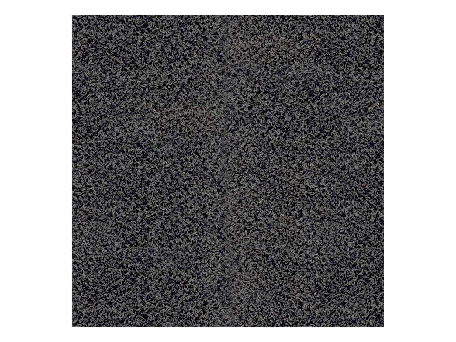Tapis Shaggy Uni - Gris Foncé - 80x150cm - LILLY