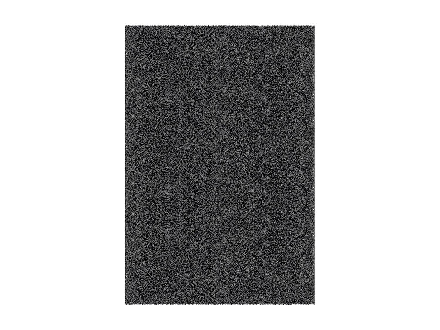 Tapis Shaggy Uni - Gris Foncé - 160x220cm - LILLY