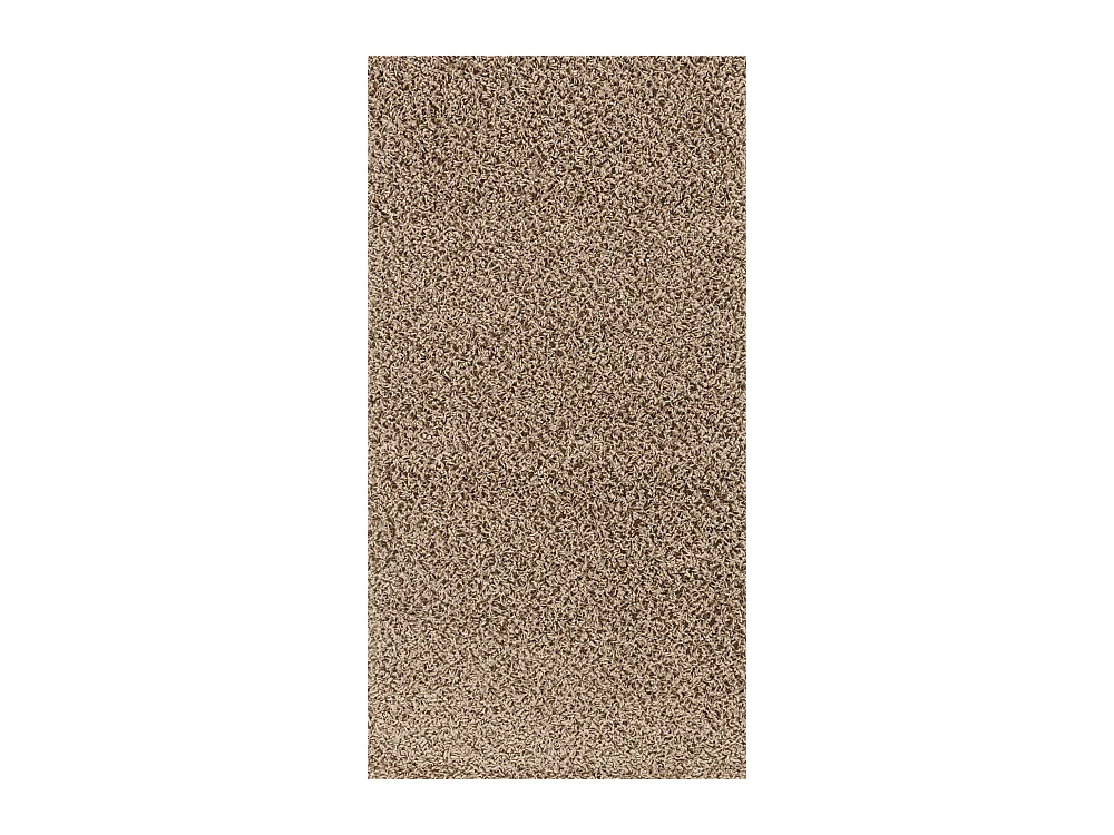 Tapis Shaggy Uni - Beige Foncé - 80x150cm - LILLY