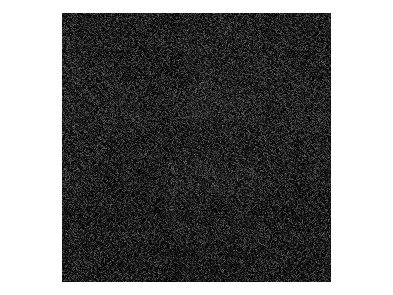 Tapis Shaggy Uni - Noir - 120x170cm - LILLY
