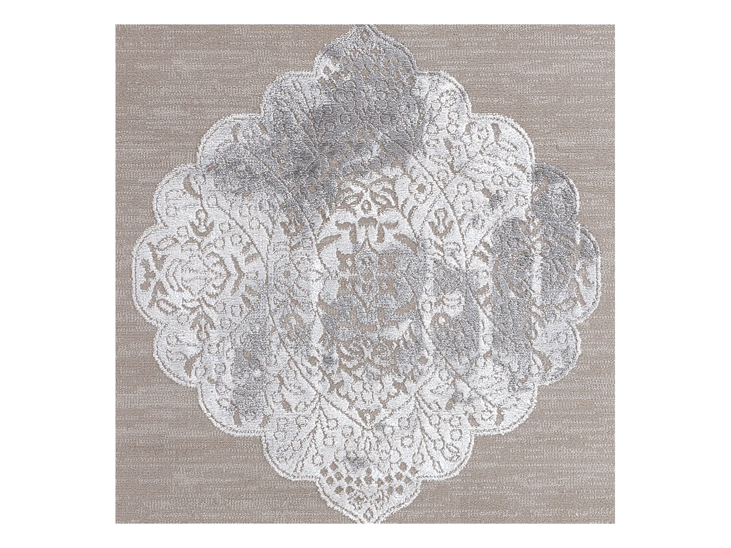 Vintage Oosters Tapijt - Beige/Wit - 120x170cm - AZRA