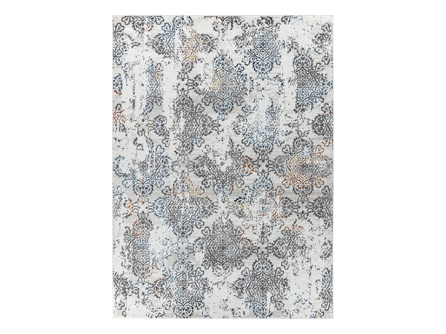 Vintage Oosters Tapijt - Blauw/Oranje - 200x275cm - HARU