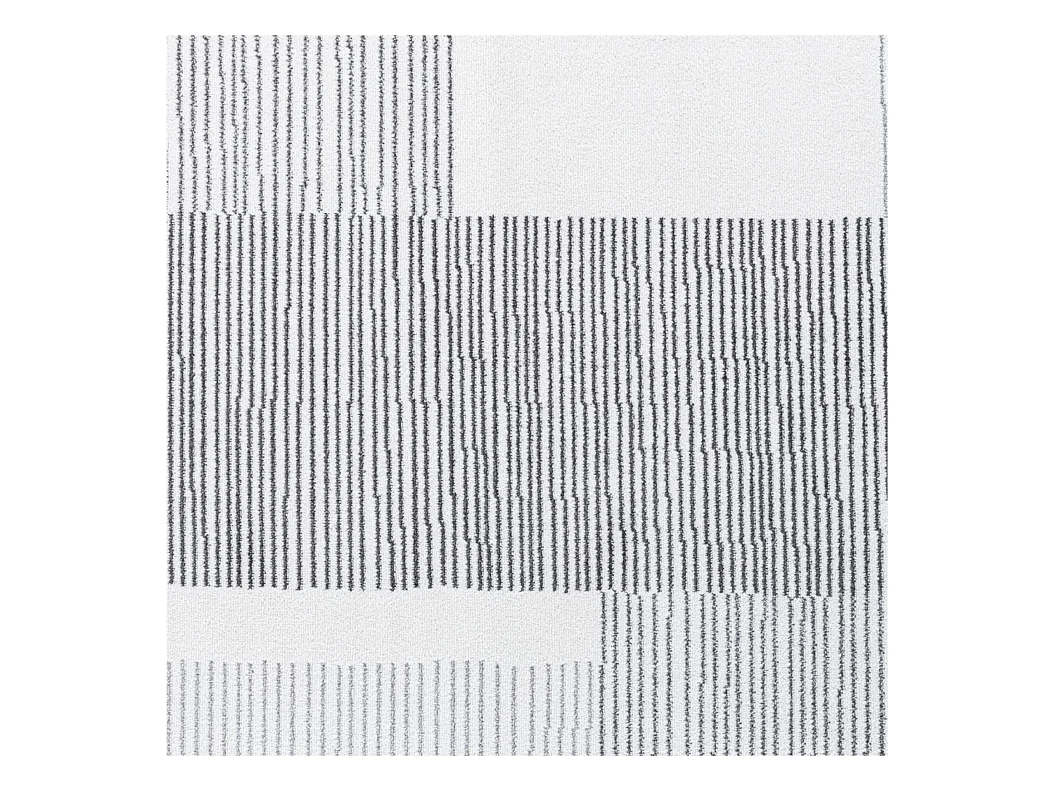 Modern Scandinavisch Tapijt - Wit/Grijs - 200x275cm - GINA