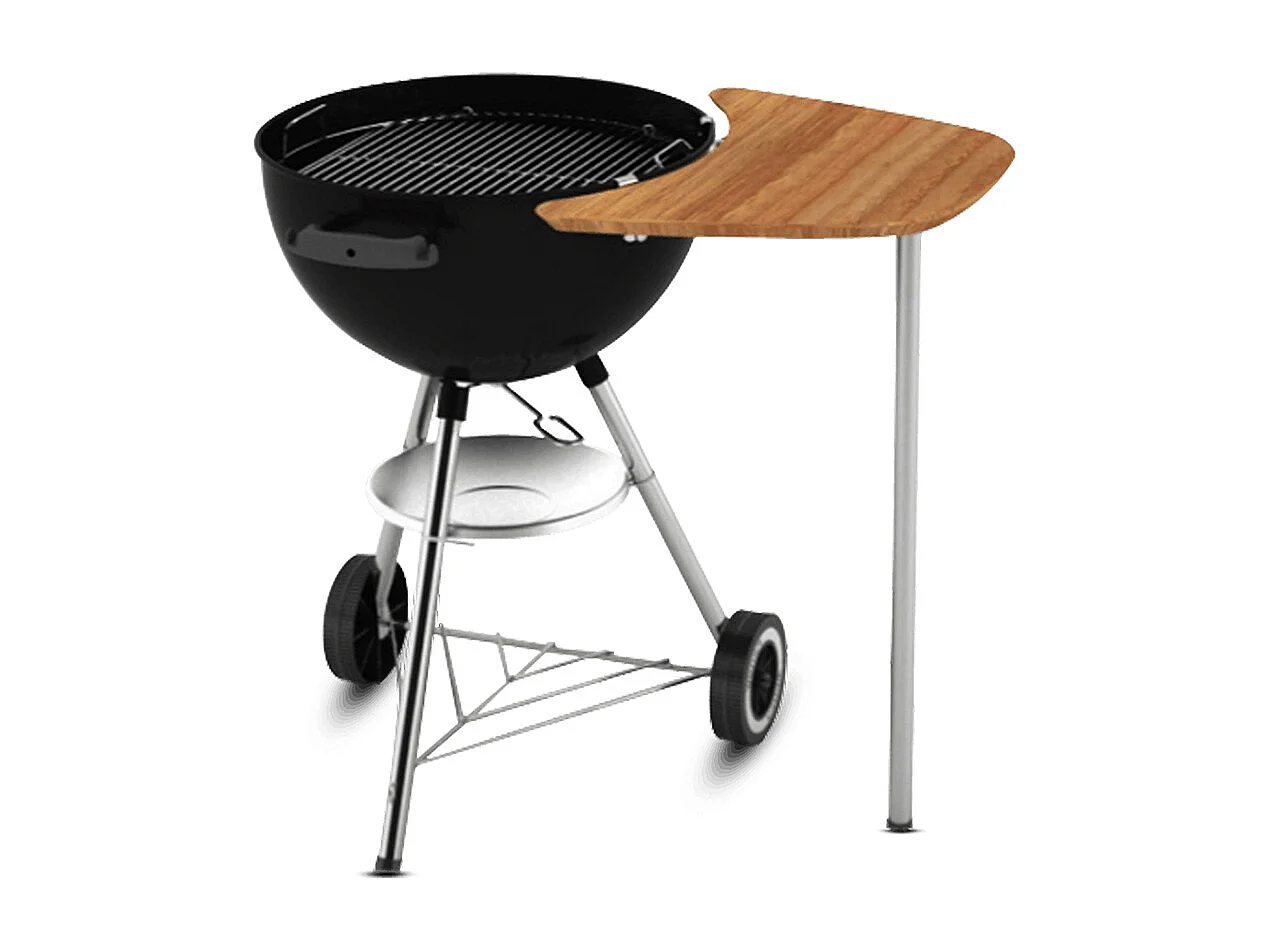 Piano di lavoro Weber per barbecue a carbone da 47 e 57 cm in bambù