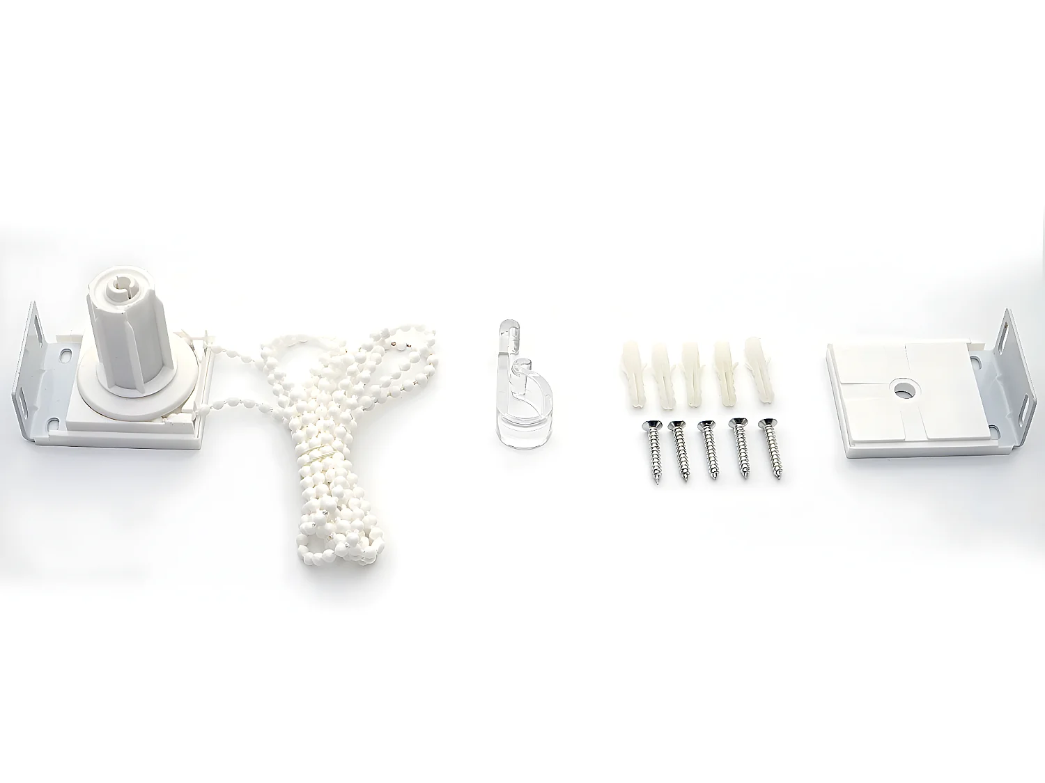 Store enrouleur de fenêtre grise 50 x 0.3 x 160 cm 04_0004427