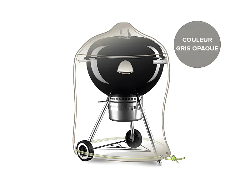 Housse pour barbecue rond kettle Cover Line - Ø 70 X 80 cm - Jardiline