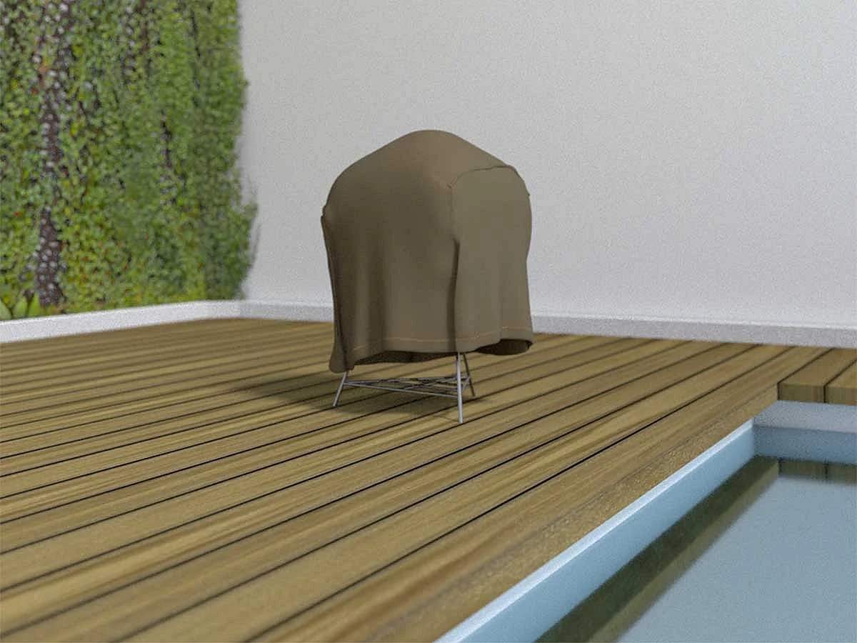 FUNDA PROTECTORA BARBACOA 70X70X60 CM NORTENE
